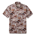 Men's Hawaiian Shirt Dawn of Artistry Print Cotton Button-down Vintage Aloha Shirt
