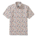 Men's Hawaiian Shirt Field of Dreams Print Cotton Button-down Short Sleeve Aloha Shirt