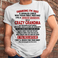 SEPTEMBER - I'M A SPOILED GRANDSON OF A CRAZY GRANDMA - From Grandma - NGHL09 (SKU-GMS1-NTT09)