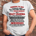 AUGUST - I'M A SPOILED GRANDSON OF A CRAZY GRANDMA - From Grandma - NGHL08 (SKU-GMS1-NTT08)