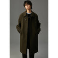 Winter Double-sided Woolen Coat Men