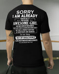 November - Awesome girl - Perfect gift for your boyfriend - (SKU04-86-11) - From Wife NGHL11