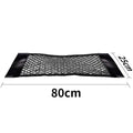 Trunk Car Net Pocket Velcro Car Accessories Storage Bag Net Fixed Net Bag Car Tail Box Storage Bag