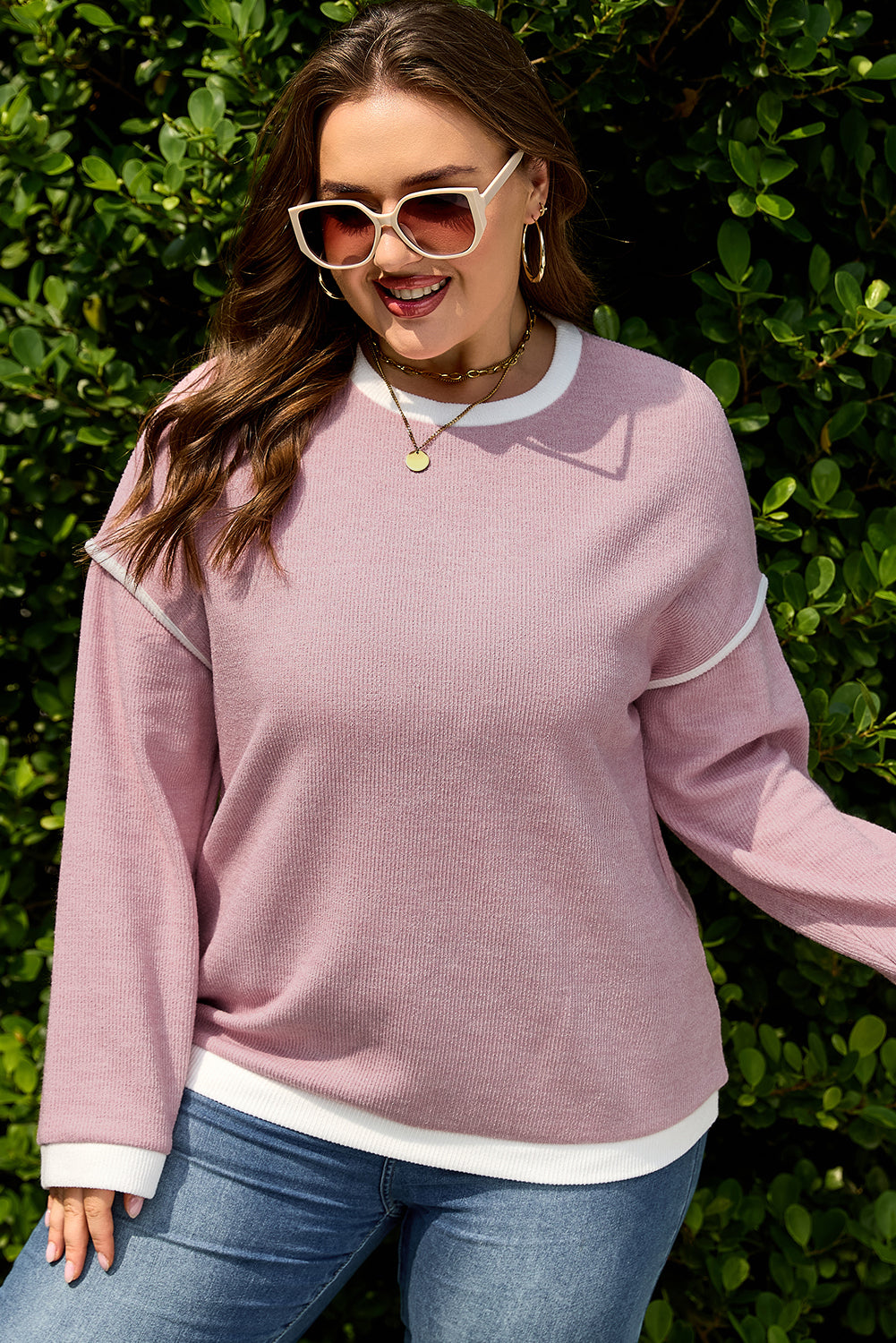 Frances Drop Shoulder Loose Top