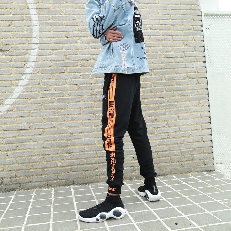 Sports couple casual beam pants