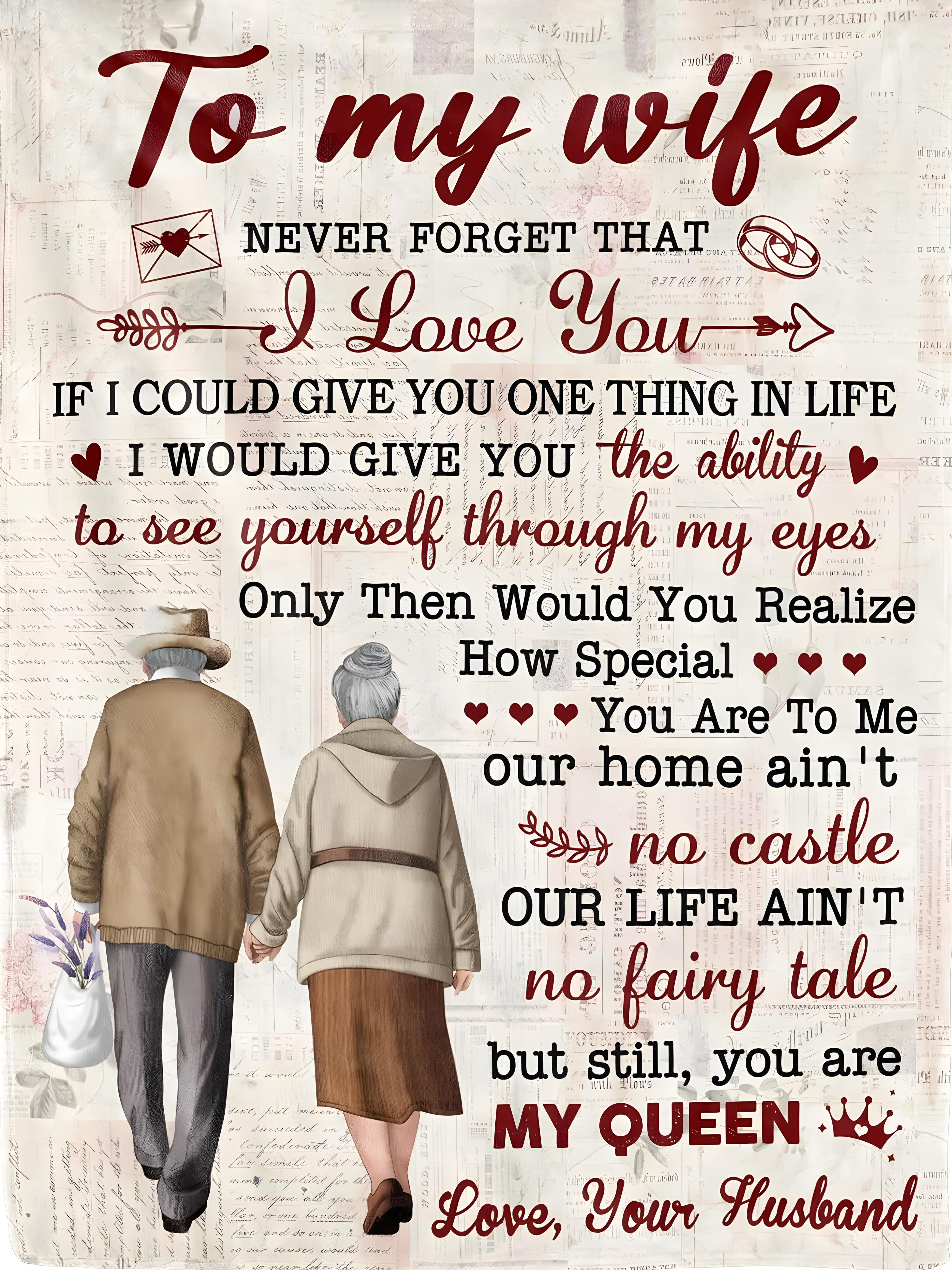 To My Wife – Wrapped in Love, From Your Husband
