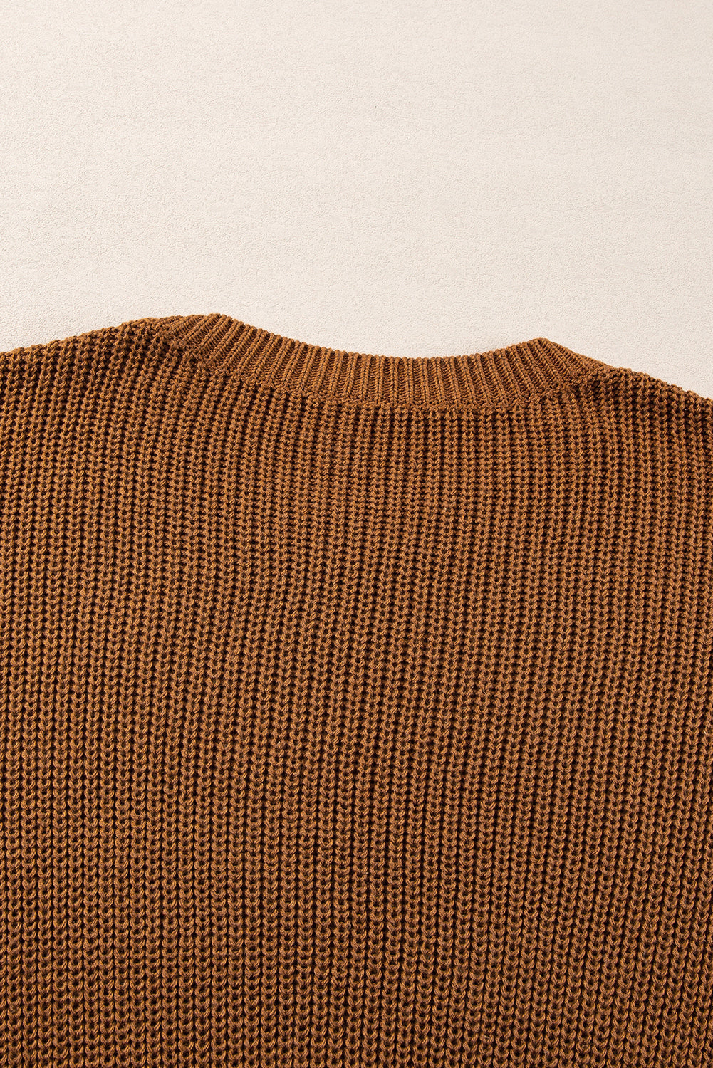 Evelyn Beaded Drop Shoulder Sweater