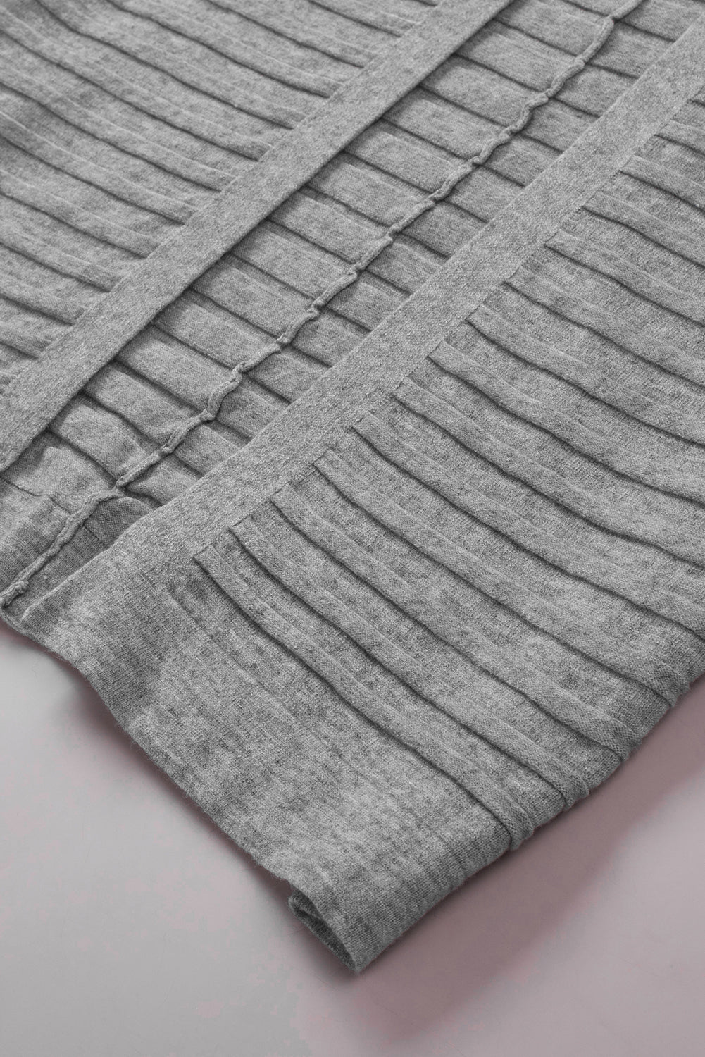 Lolatara Open Front Knit Cardigan