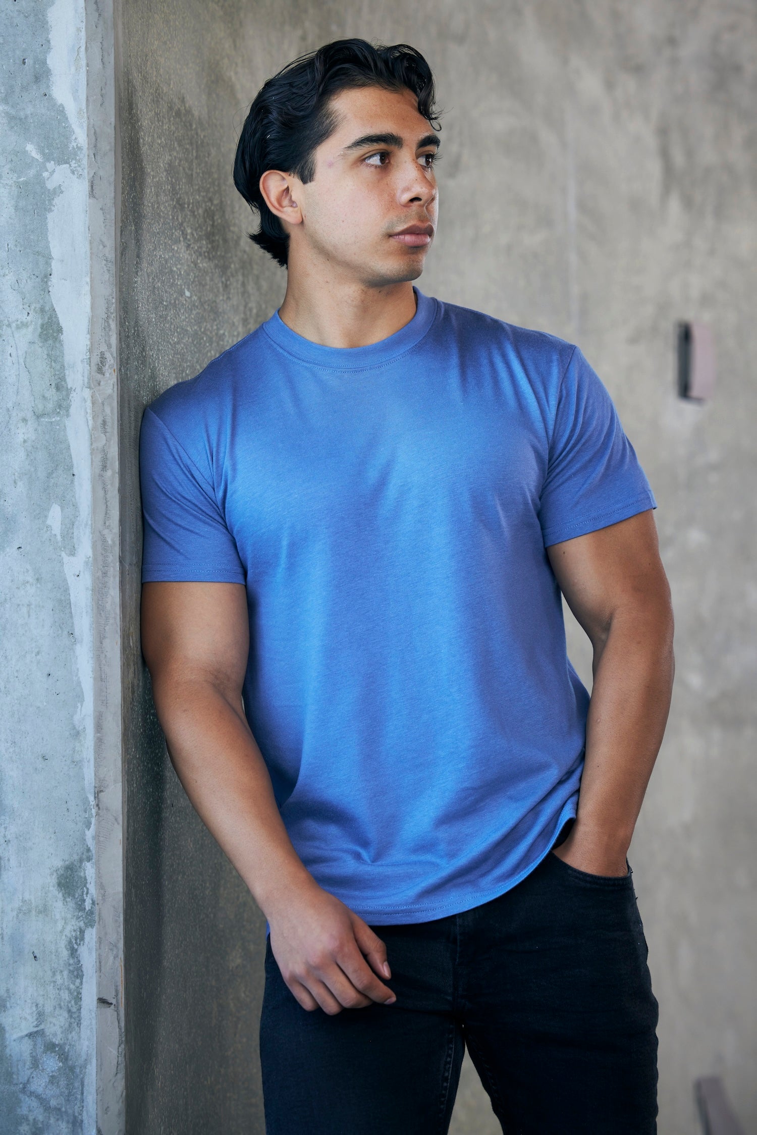 The Original Men's Bamboo Viscose/Organic Cotton Short Sleeve T-Shirt - Classic Cut - Lara Luxe