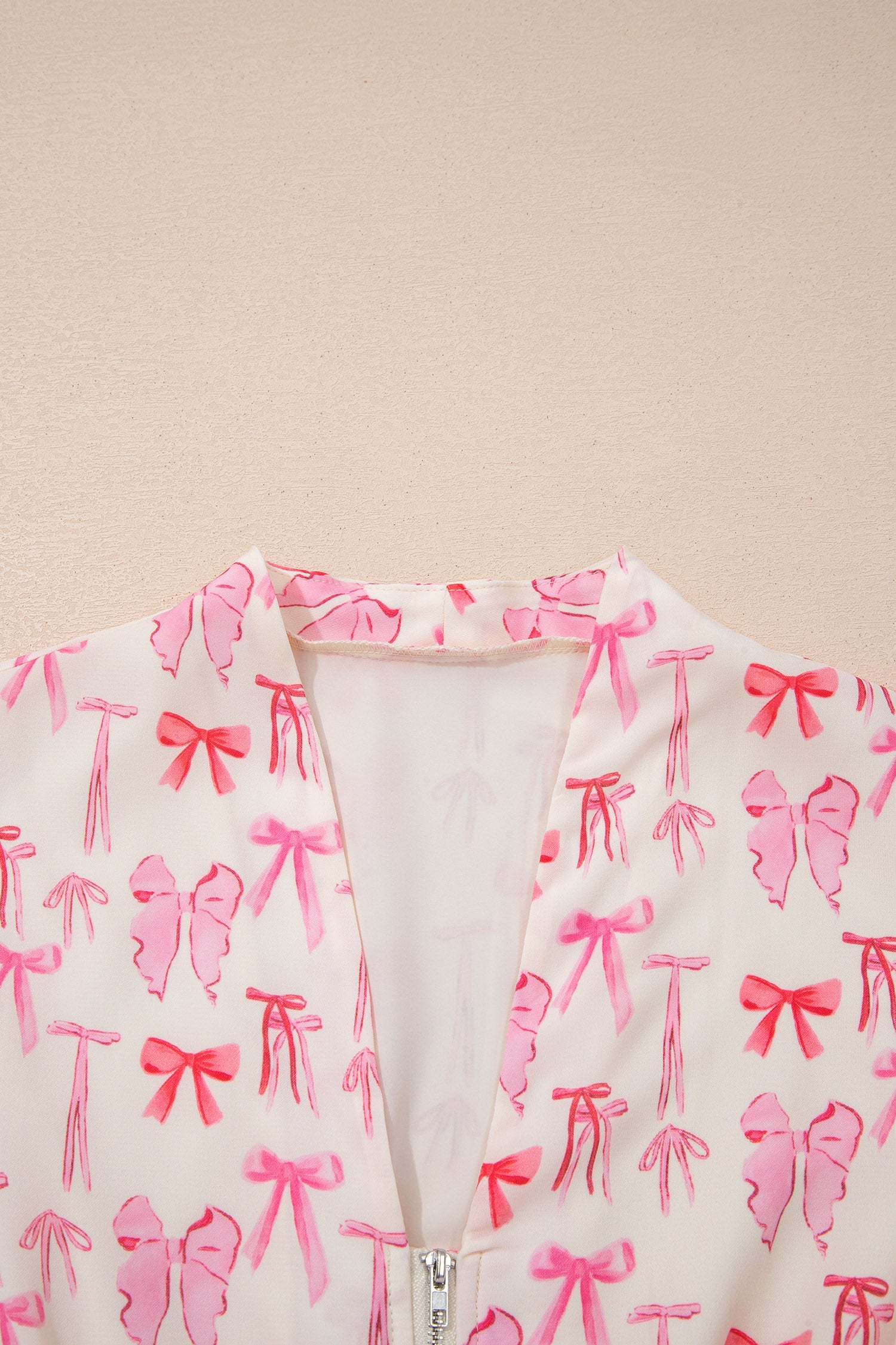 Alianna Sleeveless Bow Mini Dress