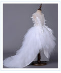 Girl Princess Pompous Skirt Flower Child Wedding Dress