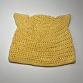 Baby Kitten Ears Knit or Crochet Beanie Pattern