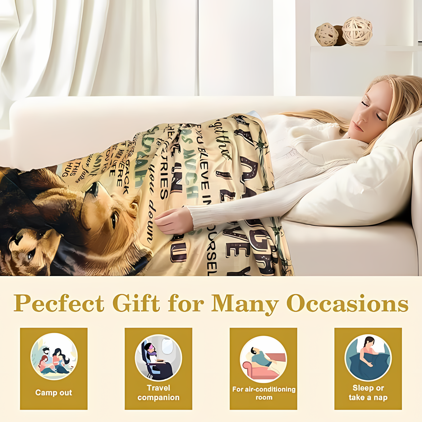 Special Gift For Your Daughter Blanket - From Dad (SKUB12-265)