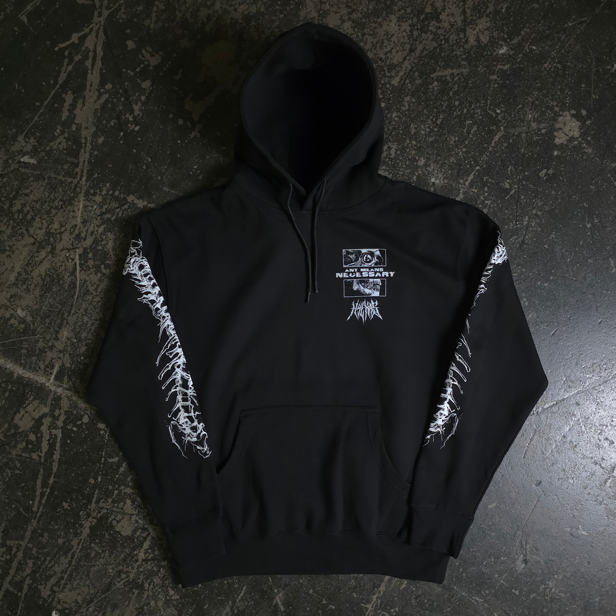 Are We Even Alive Pullover Hoodie Black - Lara Luxe