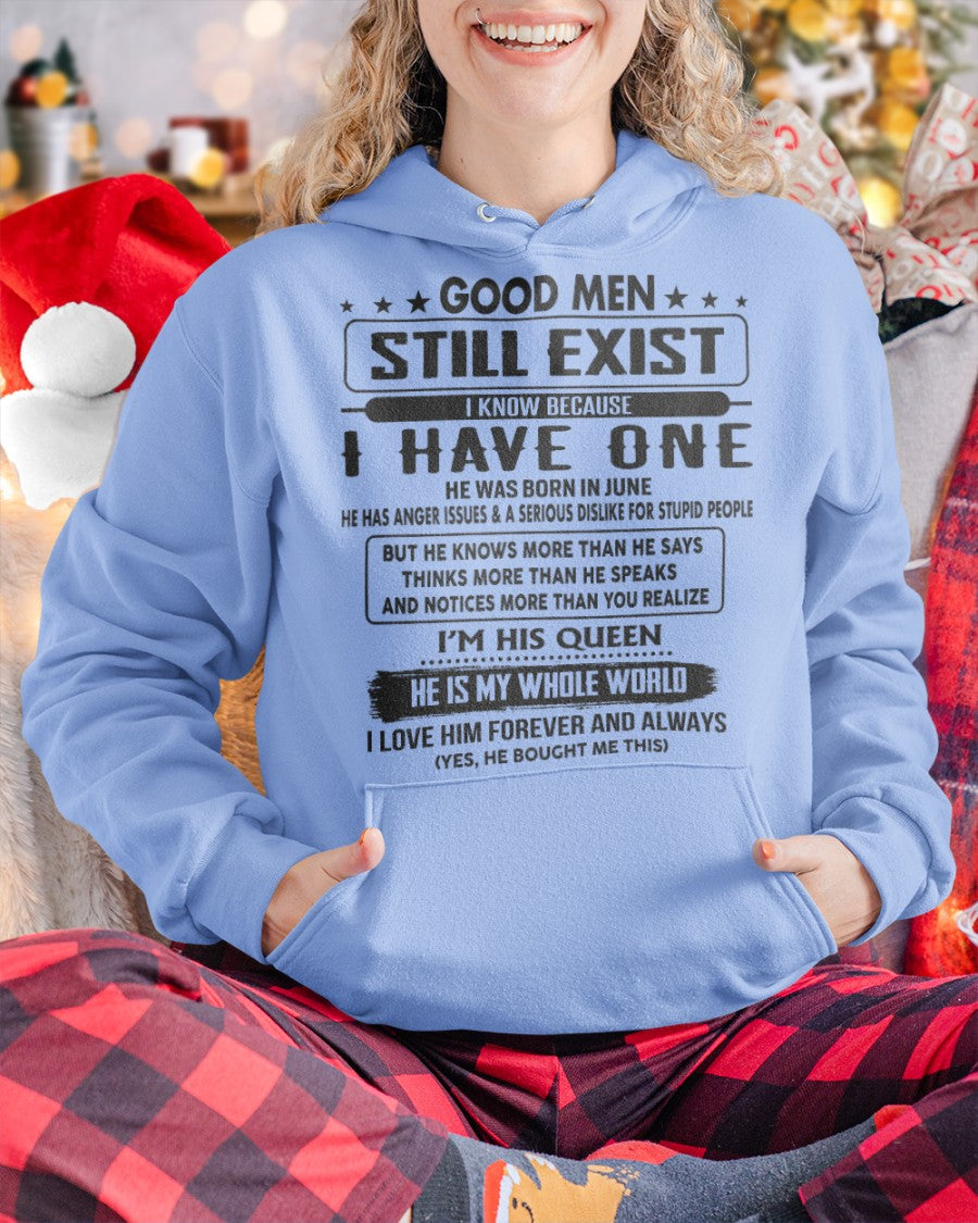 June - Good men Still Exist - gift for your girlfriend, wife from Husband - NGHL06 (SKU-GM-06)