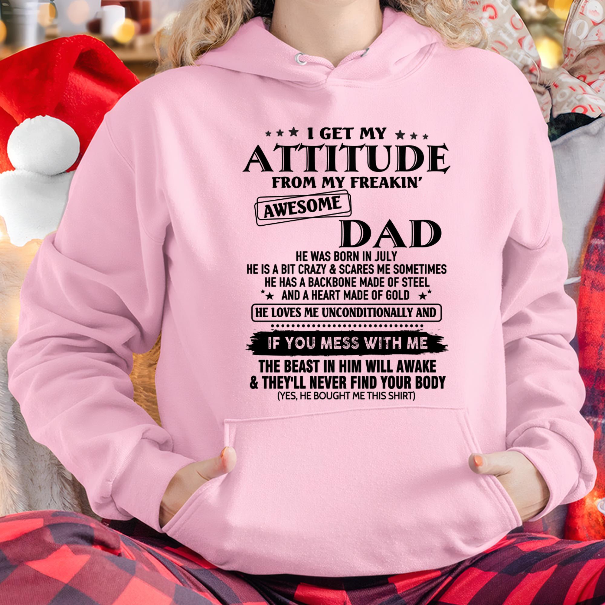 July - Gift For Son and Daughter From Dad - NGHL07 - (SKU-TDADC-07)