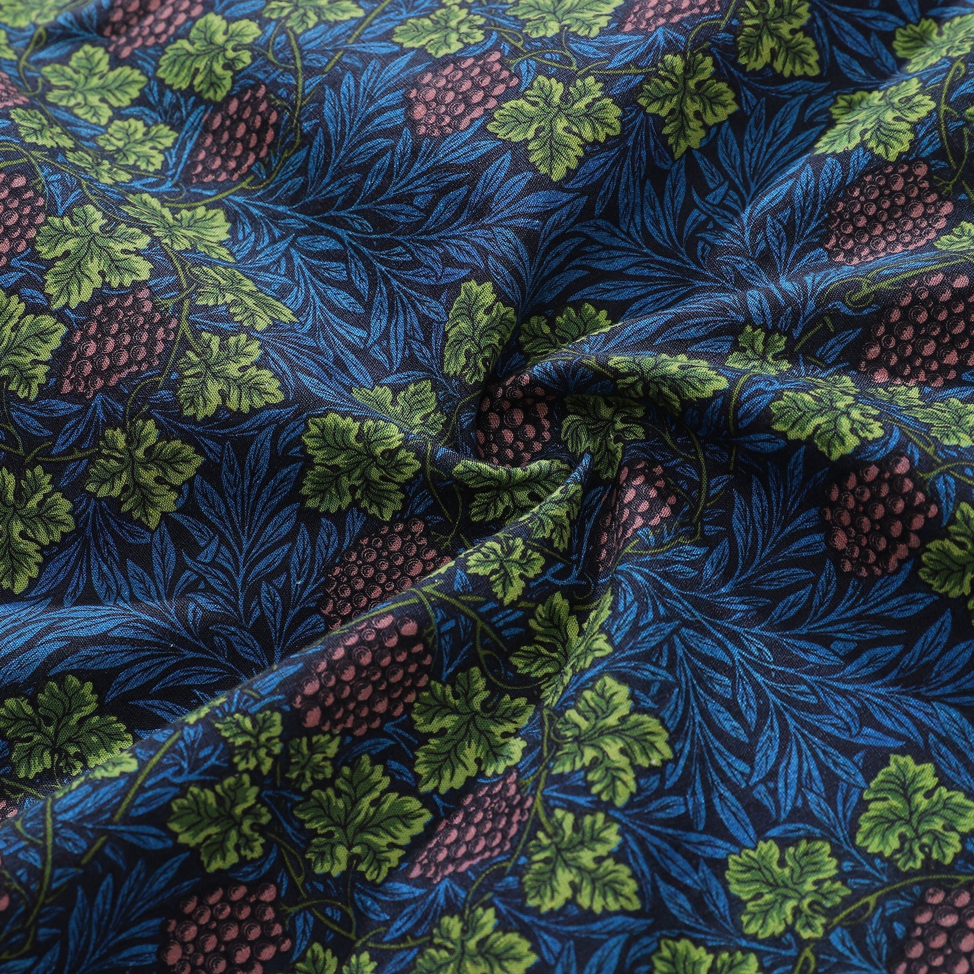 Hawaiian Shirt For Men Grapevine Shirt Camp Collar 100% Cotton