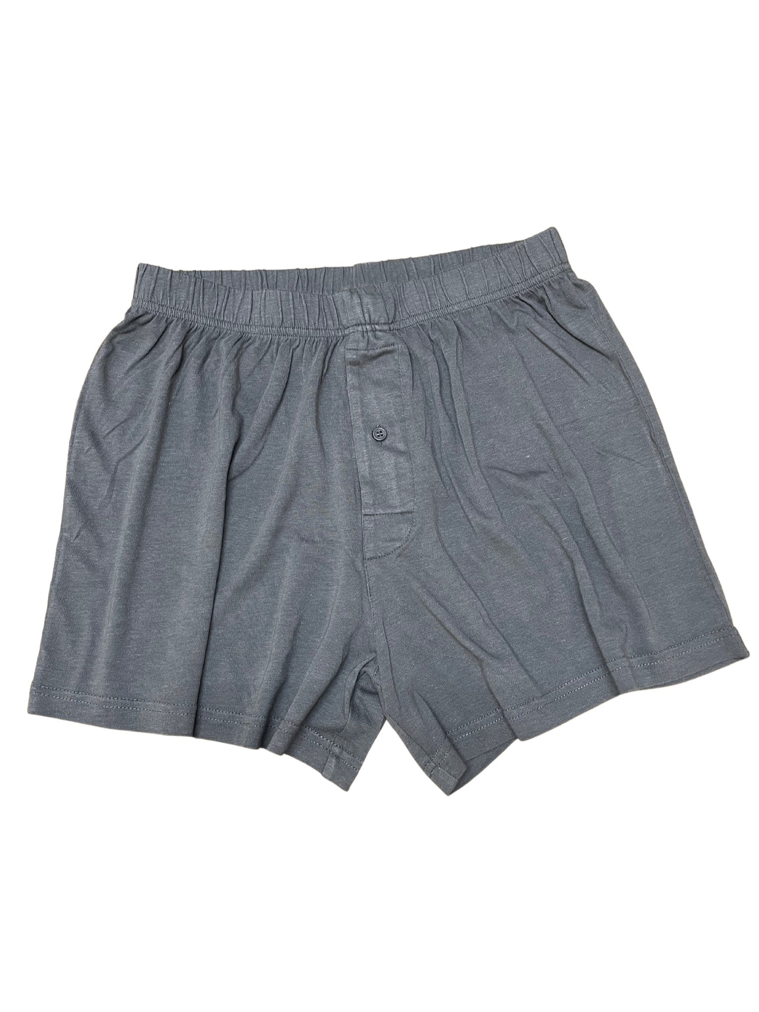 Men's Bamboo Viscose/Cotton Boxer Style Underwear Charcoal Grey Color - 5-pack - Lara Luxe