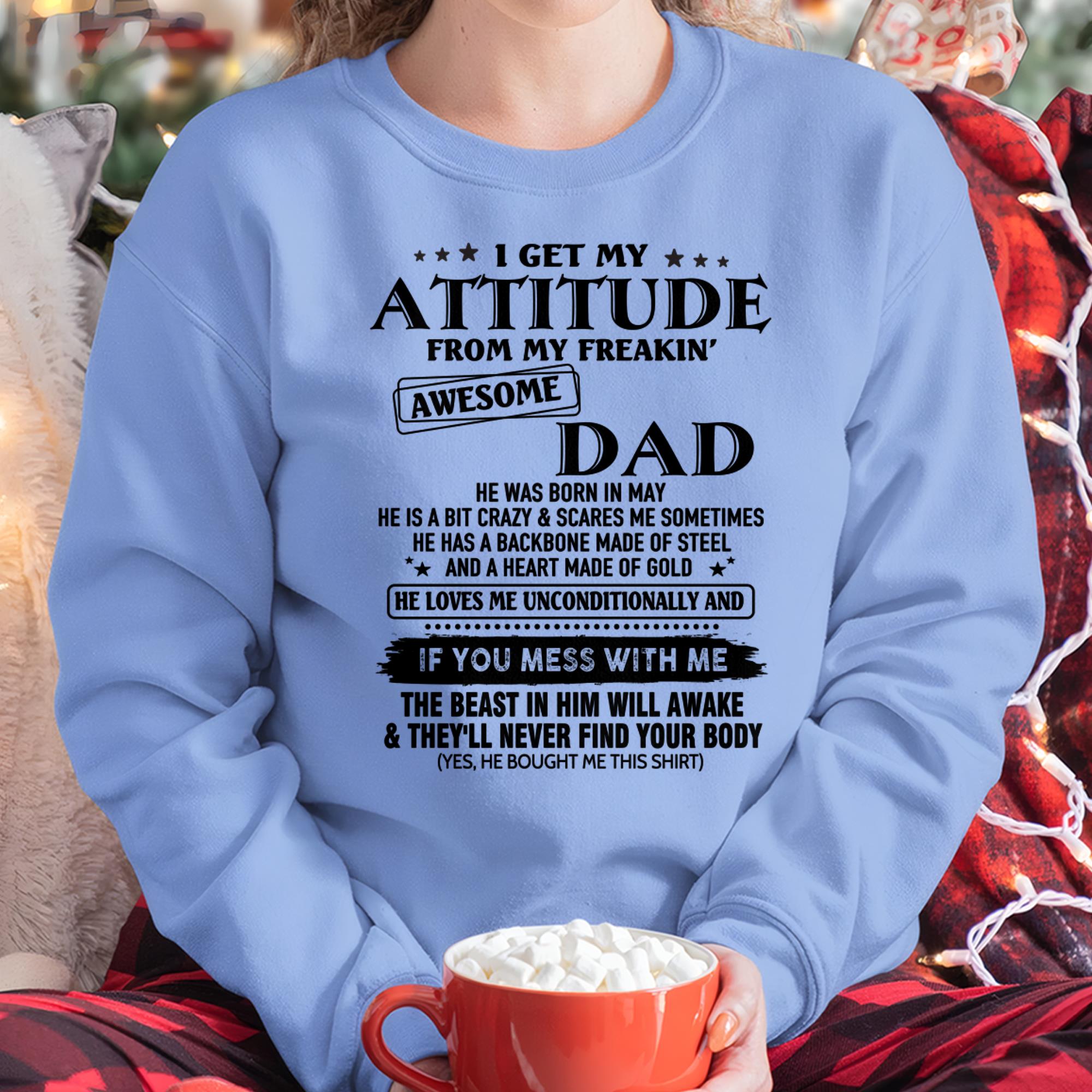 May - Gift For Son and Daughter From Dad - NGHL05 - (SKU-TDADC-05)