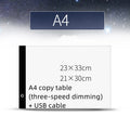 A4 Copy Table LED Copy Table Light-emitting Board