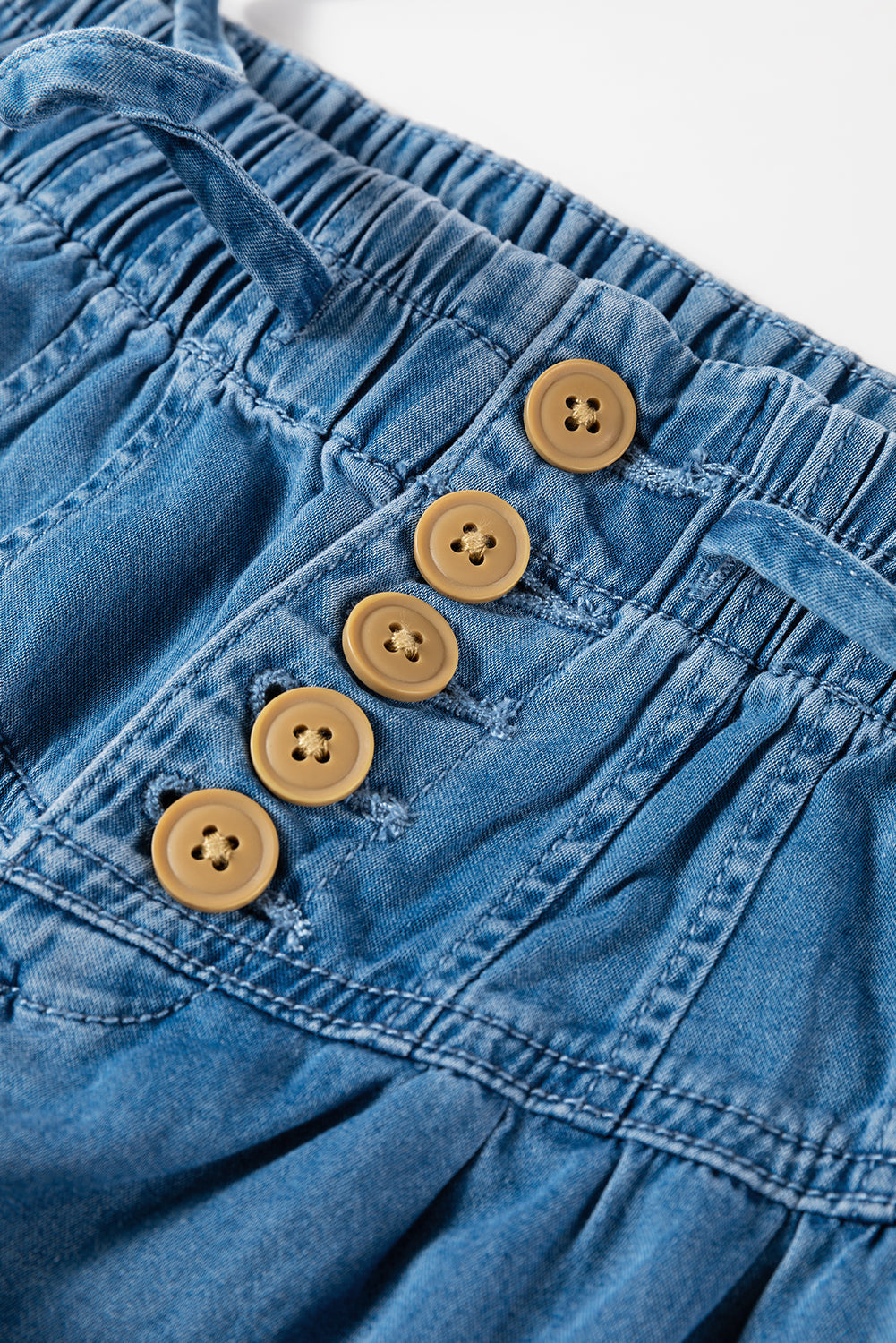 Lily Waist Wide Leg Jeans
