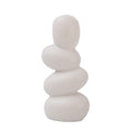 Elegant Egg Shaped Matte Ceramic Decorative Table Art Vase