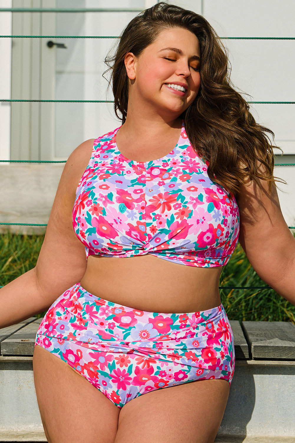 Emerson High Waist Bikini PLUS Set