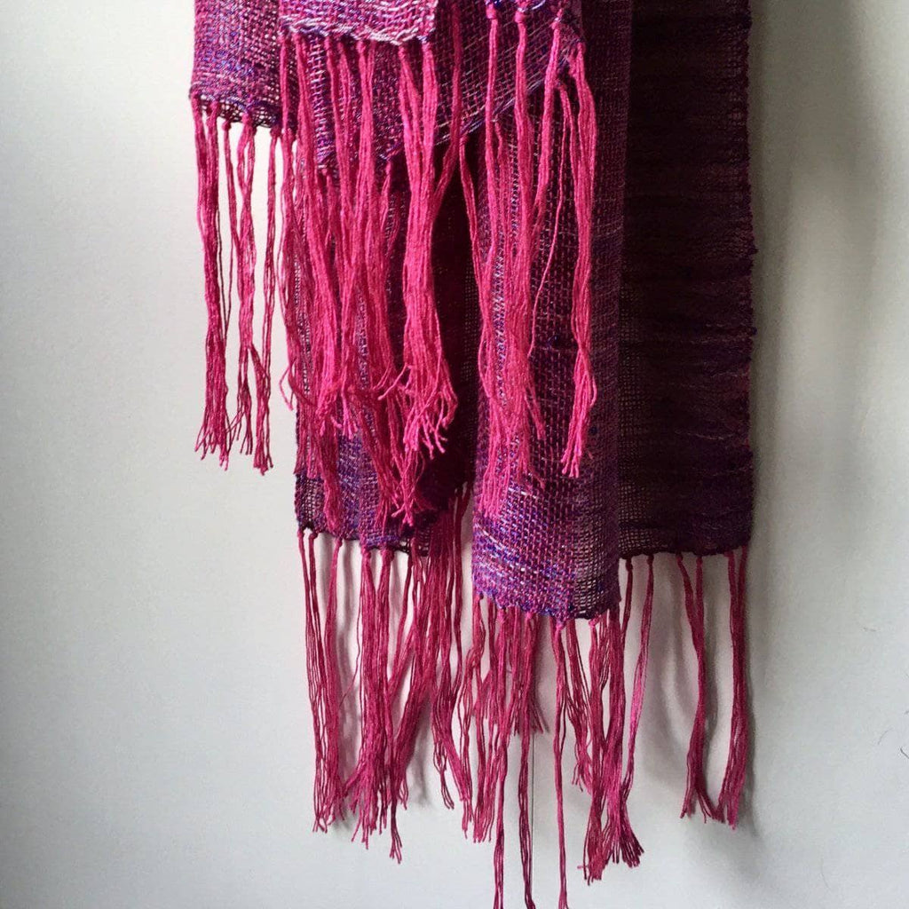 Celestial Silk Beaded Shawl Weaving Kit