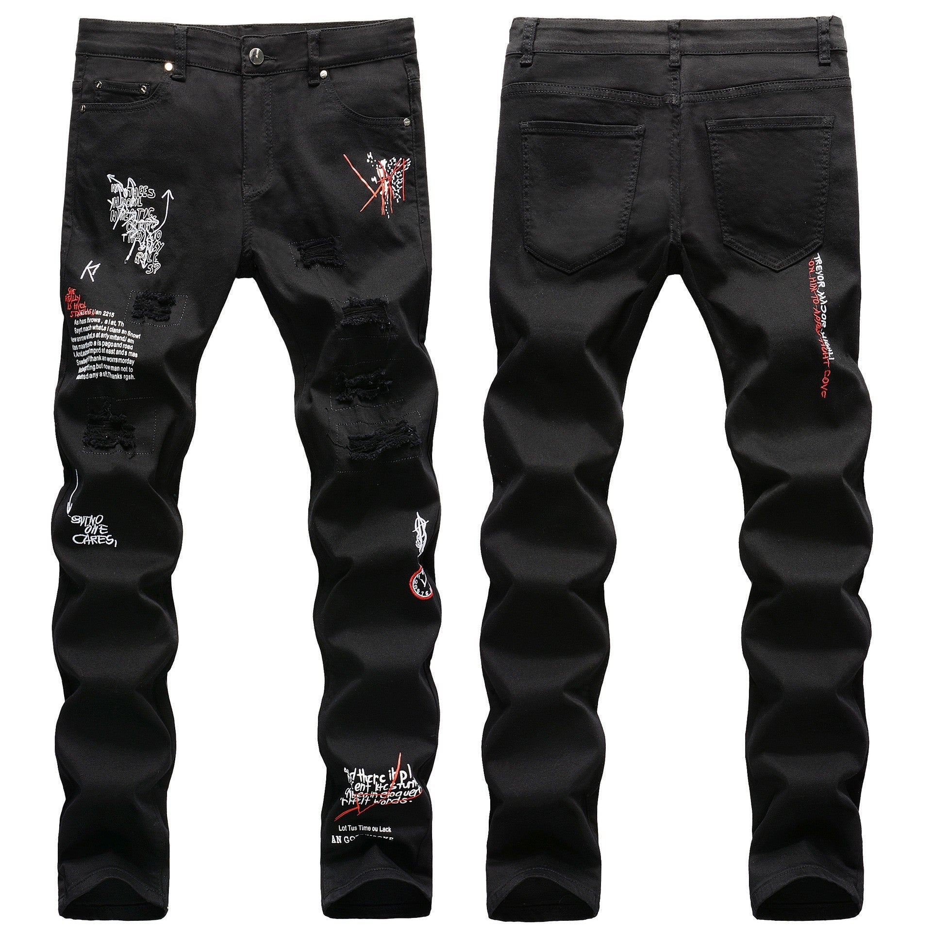 Trendy Men's Casual Cotton Pants