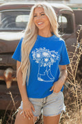 Sunflower Boots Western Fashion Tee