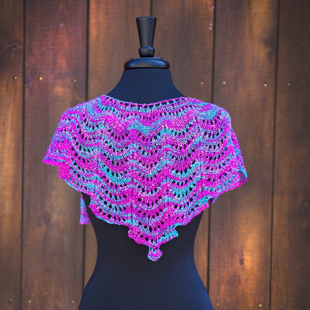 Fan Shell Shawlette Kit