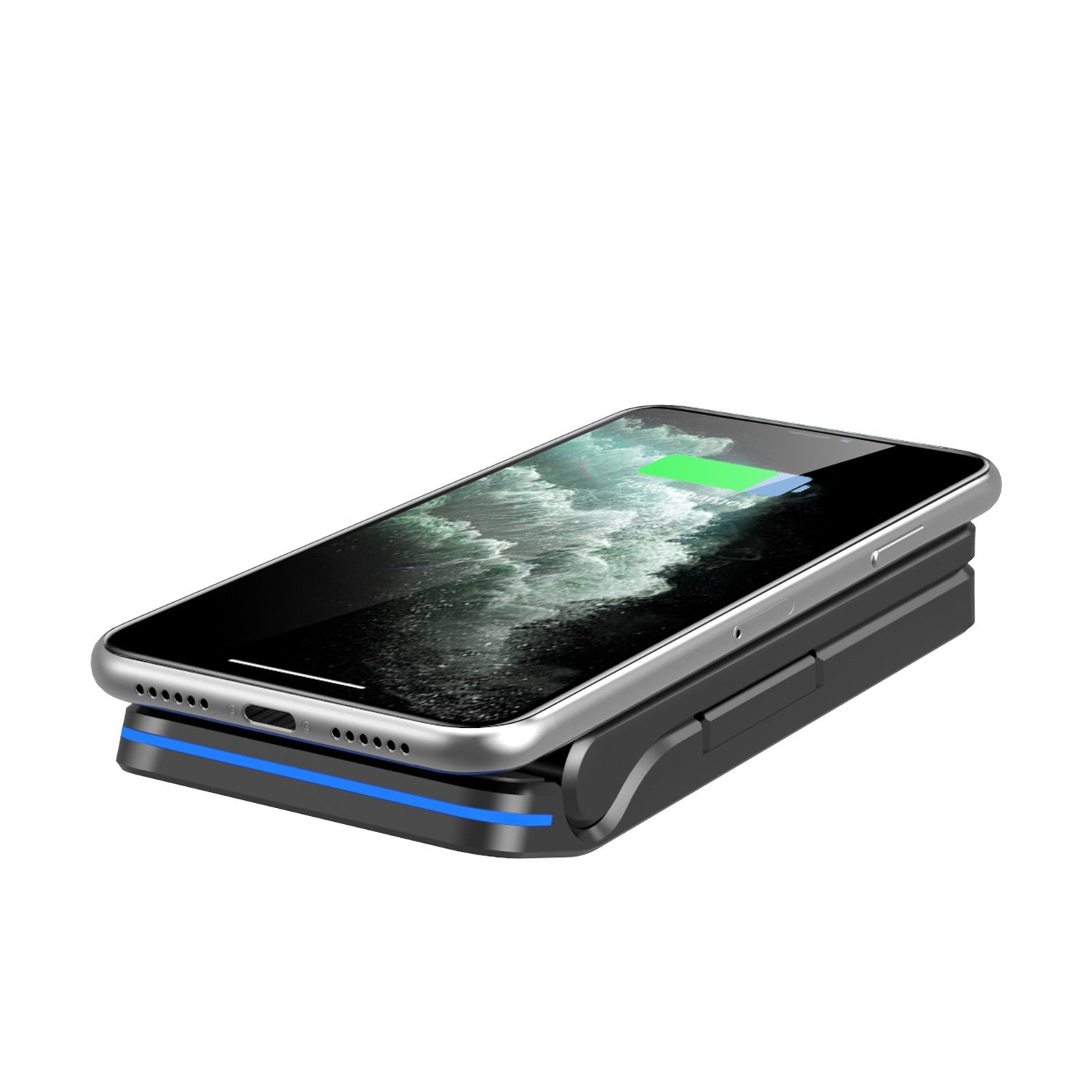 Portable Folding Wireless Charging Mobile Phone Desktop Support Frame