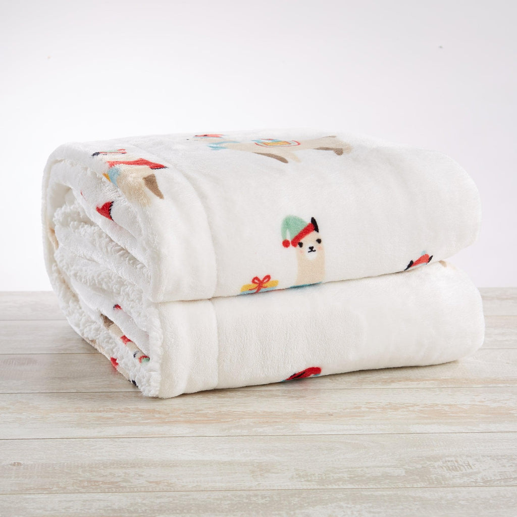 Holiday Sherpa Throw - Esmay Collection