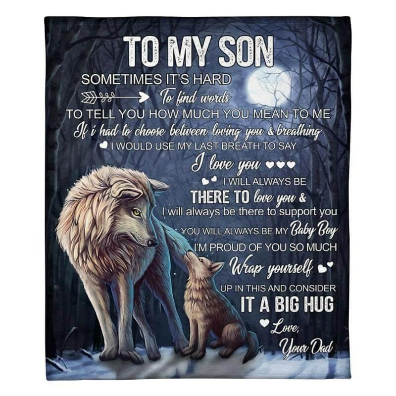 Special Gift For Your Daughter Blanket - From Dad