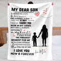 Special Gift For Your Son Blanket - From Mom