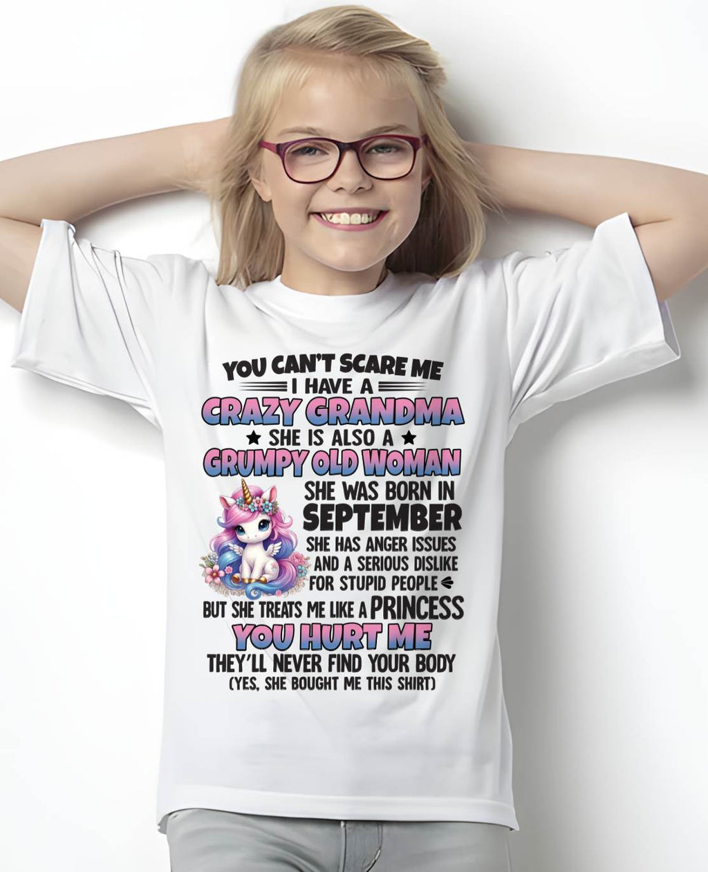 SEPTEMBER - YOU CAN'T SCARE ME - GIFT FROM GRANDMA - NGHL09 (SKU09-106-09)