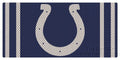 Indianapolis Colts Premium Laser Cut Tag License Plate, Jersey Style, Mirrored Acrylic Inlaid, 12x6 Inch