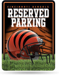 Cincinnati Bengals Metal Parking Sign