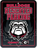 NCAA Georgia Bulldogs Parking Sign, Bulldogs Design