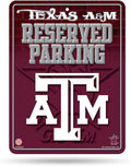 Texas A&M Aggies Metal Parking Sign