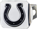 Indianapolis Colts Hitch Cover Solid Metal with Raised Chrome Metal Emblem 2" Square Type III