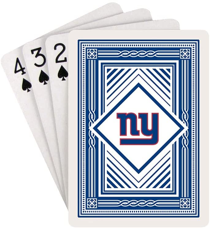 NFL NEW YORK GIANTS PLAYING CARDS (CLASSIC BACK, ONE DECK)