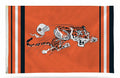 Cincinnati Bengals Premium 3x5 Feet Flag Banner, Retro Logo, Metal Grommets, Outdoor Indoor, Single Sided