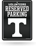 University of Tennessee Volunteers Metal Parking Novelty Wall Sign 8.5 x 11 Inch Carbon Fiber Design