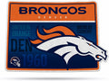 Denver Broncos Pennant State Shape 18 Inch Soft Felt