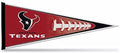 Houston Texans Soft Felt Pennant, Red Design, 12x30 Inch, Easy To Hang