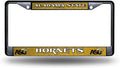 Alabama State University Hornets Black License Plate Frame Tag Cover 6 x 12 Inches