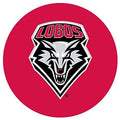 New Mexico Lobos Decal RR 4" Round Vinyl Auto Home Window Glass University of