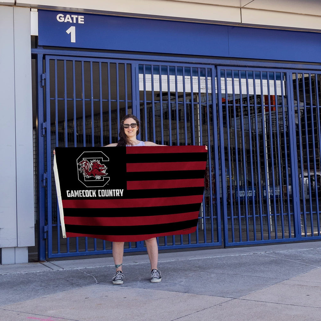 Rico Industries NCAA South Carolina Gamecocks Country 3' x 5' Banner Flag 3' x 5' Banner Flag Single Sided - Indoor or Outdoor - Home Décor