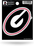 University of Georgia Bulldogs 3 Inch Short Sport Decal Sticker Die Cut